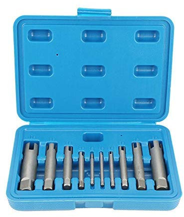Coffret de 10 Extracteurs de Tarauds à Vis Cassés
