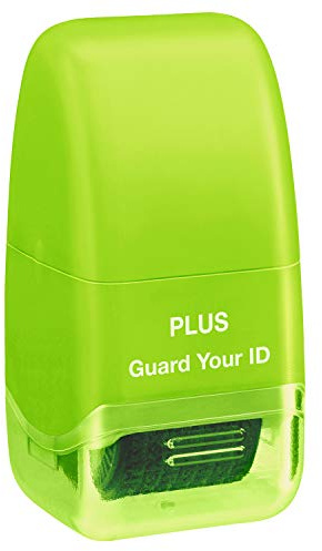 Guard Your ID Identity Protection Stamp Roller, Green, IS-520CM