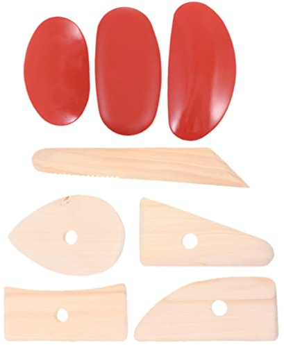 COHEALI 1 Set Diy Keramikwerkzeuge Keramik Ton Rippen Weichgummi Keramik Töpfer Rippe Ton Bildhauerei Schaber Schlamm Werkzeug Künstler Keramik Formwerkzeug Für Töpfer Modellierung