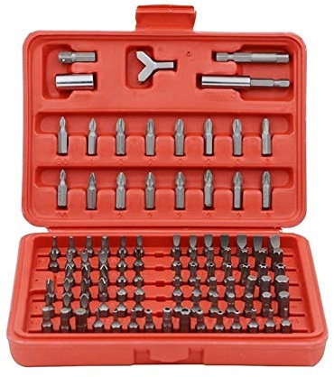 Juego de destornilladores universales 100 en 1 Destornillador Multitools de precisión Torx hexagonal, herramientas de mano