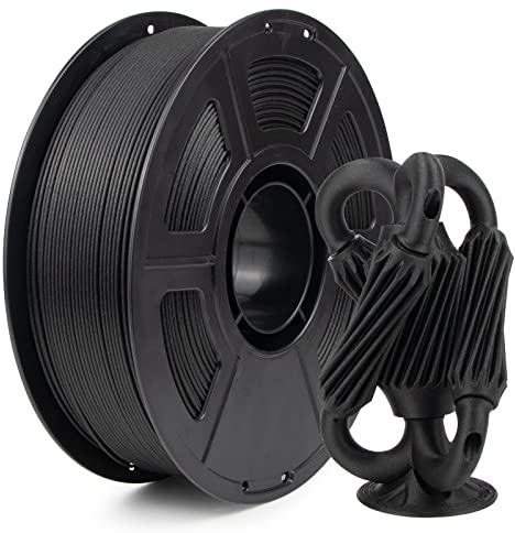 IEMAI Nylon Kohlefaser Filament 1Kg, PA6 CF 3D Drucker Filament, Hohe Festigkeit Carbon Fibre 1.75 mm, Maßgenauigkeit +/- 0,02 mm