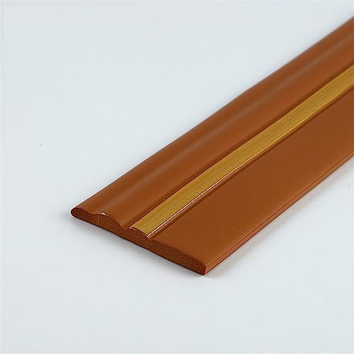 Flexible Baseboard Molding Trim 4 Inch x 16.4 Feet Self-Adhesive Vinyl Wall Base, Flexible Caulk and Trim Strips for Floor Wall Base Cove and More