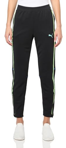 PUMA Pantaloni da allenamento Individualblaze da donna, Puma Mela nera frizzante, L