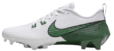 Nike Vapor Edge Speed 360 2 Herren-Fußballschuhe (DA5455-102, Weiß/Reines Platinum/Metallic-Silber), Weiß/Schwarz/Tanne, 46 EU