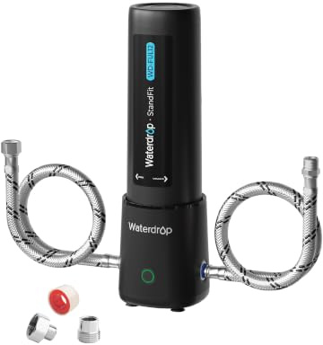 Waterdrop UL12A Filtre Sous Évier, Sans Perçage, Rappel de Filtre | Amélioré pour 10UA, Certifié NSF/ANSI 42 & 372, Réduit Plomb, Chlore, Goût et Odeurs, 11 000 Gallons, Rappel de Filtre