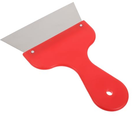 KONTONTY Herramienta De Cuchilla Para Revestimiento De Paredes Removedor De Papel Pintado Kit De Alisado De Papel Pintado Alisador Metálico