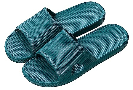 Mjuka badskor damer mjuka halkfria badtofflor bekväma sommar badtofflor mjuka badtofflor ergonomiska sandaletter ledig pool strand tofflor ljudlösa sandaletter, N A, 38 EU