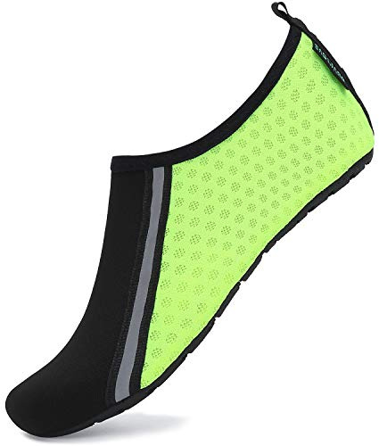 SAGUARO Unisex Hausschuhe Leicht Atmungsaktiv Pantoffel für Zuhause, Büro und Outdoor, Gr.36-47