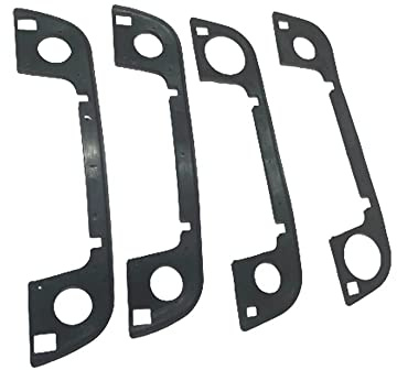 cantondz 4xTürgriff-Gummidichtungen Kompatibel Mit BMW E36 E34 E32 3 5 7 Serie Türgriff Gummidichtung Dichtung 51218122441 51218122442