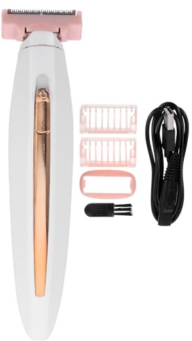 FOMIYES Elektrischer Damenrasierer - USB Haarentferner für Gesicht Beine Bikinizone, Schmerzloser Epilierer & Präzisionstrimmer, Tragbarer Ladyshaver für Damen