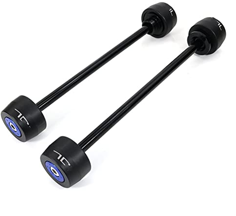 NURCIX Für Husqvarna 701 Motorradzubehör Sturzpads Für Vordere Und Hintere Gabel (Color : Blu)