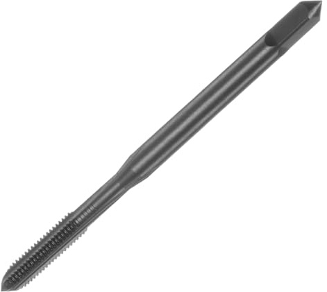 QUARKZMAN Taraud Métrique M3 x 0.5 H2 Revêtu de Nitrure à Flûte Droite pour Machine à Fileter Les Vis Outil de Réparation de Filetage