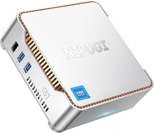 NiPoGi Pinova P2 Mini PC Windows 11 Pro AMD Ryzen 3 3300U (4C/4T,up to 3.5GHz) Mini PC 16GB RAM+256GB SSD Mini Computer 4K Triple Display/HDMI2.0+DP+USB-C/WiFi/BT for Home/Business/School