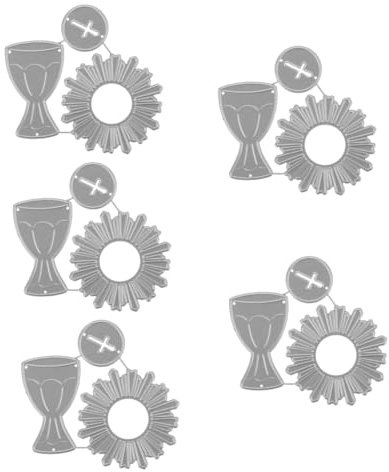 DIYEAH 5stücke Metall Cutting Für Scrapbooking Und Kartenherstellung Prägeset Für Kreative Bastelprojekte Einfach Zu Bedienen Vielseitig Einsetzbar Fördert Kreativität Und