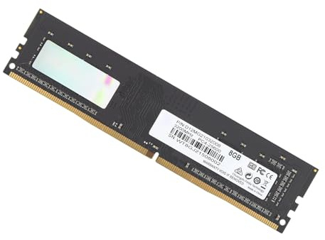 Jectse DDR4 RAM 16 Go de Haute Performance Sincilming Aluminium Memory DDR4-3200MHz PC4-25600 pour Les Ordinateurs de Bureau (8GB)