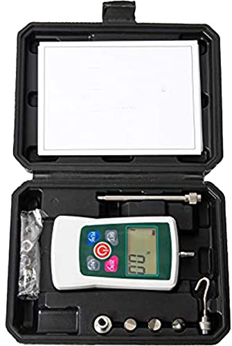 Cpolebev Misuratore di Digitale 300N Misuratore di Push-Pull Dinamometro Misuratore di Tensione Tester Misuratore di Pressione con unità LB/kg/Oz