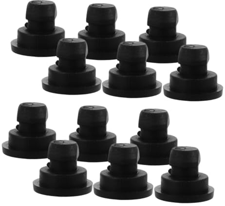 Gadpiparty 12 Piezas de Almohadillas de Goma para Pies de Olla Arrocera y Cocina, Antideslizantes y Fáciles de Limpiar, Soporte Estable para Electrodomésticos en Cocina