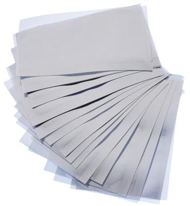 UKCOCO Paquet Anti-Statique Auto-Adhésif 9X6 CM pour Stockage Électronique, Structure 4 Couches en Pet et Cpp, Lot de 200 Paquet de Protection ESD Bleu