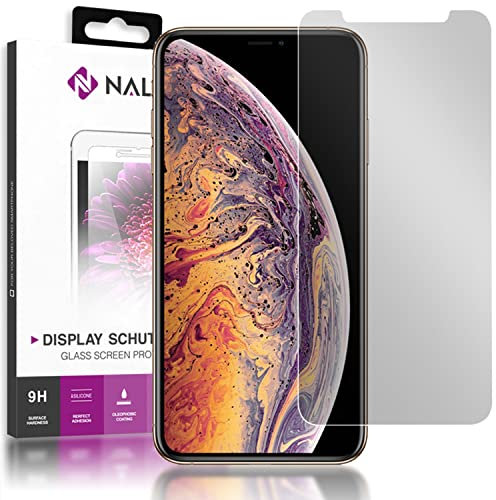 NALIA Sicht-Schutzglas kompatibel mit iPhone 11 Pro/iPhone X XS, Anti Spy Blickschutz Glas Privacy Filter Full-Cover 9H Folie, Phone Schutzglas Screen Protector Volle Bildschirm Display-Abdeckung