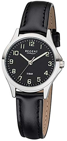 Regent Damen Analog Miyota 2035 Uhr mit Kunstleder Armband 12111300