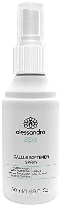 alessandro alessandro spa foot hud mjuk spray, sluta med förhornnade fötter, hundögon och förhårdnader, 50 ml 1-pack (1 x) 50 ml
