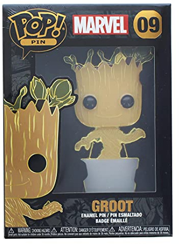 Funko 182246 Marvel Pop Pin Enamel Baby Groot W/Chase, Mehrfarbig, MVPP0013