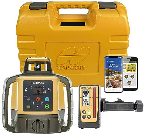 Topcon RL-HV2S/RWRBD Self-Leveling Dual Slope Laser