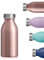 Autsel Trinkflasche Thermo Edelstahl 350ml für Heiße und Kalte Getränke für Büro Sport Outdoor Camping Rose Gold