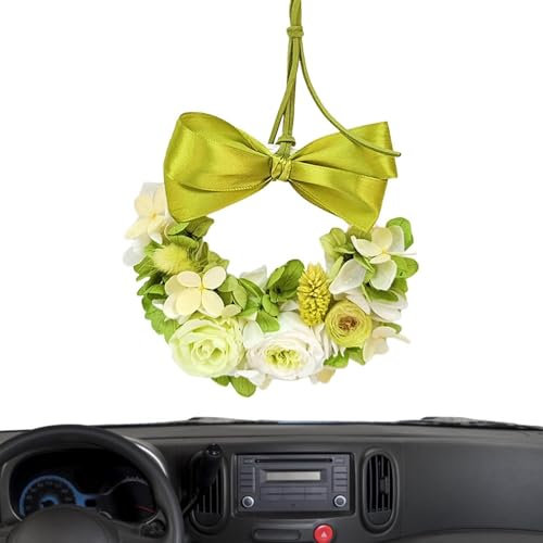 Generisch Blumen,Blumengirlande für Auto | Blumengirlande-Wandkunst- mit m Girlanden-Design,Geruchsneutrale Kunstblumen-Hochzeits-Mittelstücke für die Zeremonienparty
