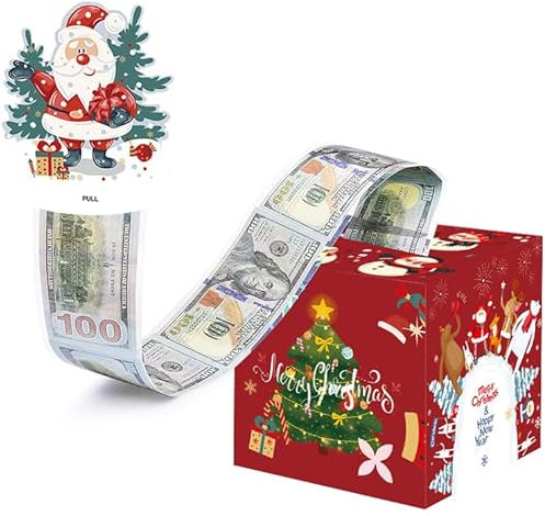 Geschenkbox Überraschungsbox für Geburtstag und Weihnachten - DIY Geldgeschenke Rolle Explosionsbox