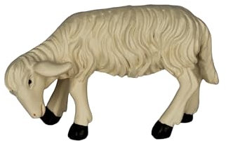 ZICOM Krippenzubehör Schaf ca. 5cm Polyresin, grasend