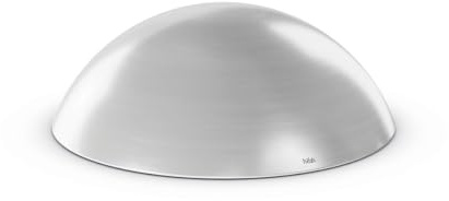 höfats - MOON 45 Deckel aus Edelstahl - Abdeckung zur Vermeidung von Asche- und Funkenflug - Wölbung verhindert Wasseransammlung - Witterungsbeständig, robust, langlebig - rund ⌀ 43 cm
