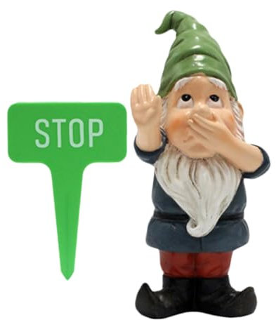 OFFSCH Adorable Statue De Nain De Jardin en Résine Décoration Dextérieur