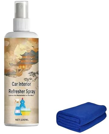 Lembeauty Nettoyant Habitacle Auto - 100ml Nettoyant Tableau De Bord Pour Intérieur Auto,Restaurateur Habitacle Nettoyage Profond Pour Détachant Tapis Tissu Cuir Soins Rénovation Sièges Camion