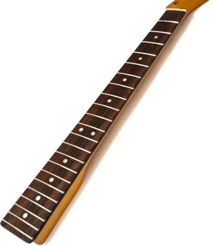 E-Gitarrenhals aus Ahorn mit 22 Bünden, für Fender TL, Palisander-Griffbrett, 35,6 cm Radius, modernes C-Profil, Knochensattel