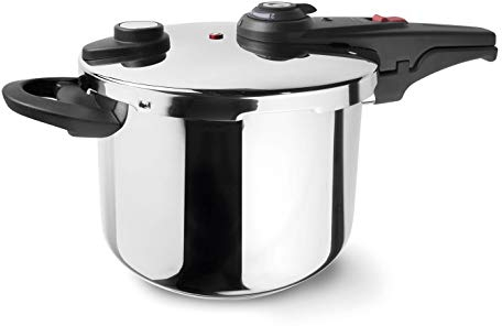 Lacor 71886 - Pentola a pressione Master, in acciaio INOX