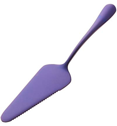 Cabilock Pie Scooper Cake Shovel Stainless Steel Stainless Steel Saw Travel Old Fashioned Purple Pie Lifter