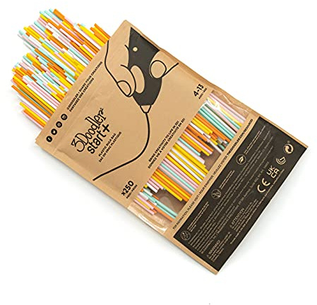 3Doodler 3DS-ECO-MIX1-250 3D-penna plast påfyllningspåse mix 1 (eld & is)