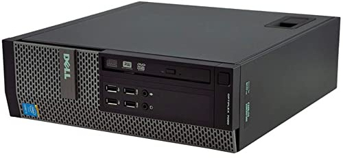 Ordinateur Dektop Dell Optiplex 7020 SFF i5 4570 jusqu'à 3,6 GHz Serial Port RS232 Windows 10 Pro PC fixe (sans antenne WiFi USB, 32 Go RAM SSD 960 Go