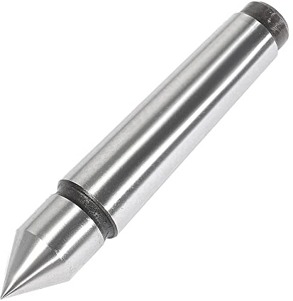 sourcing map MT2 Morse Taper Lathe Dead Center 60 Degree for Woodworking Woodturning Lathe Drill Tool