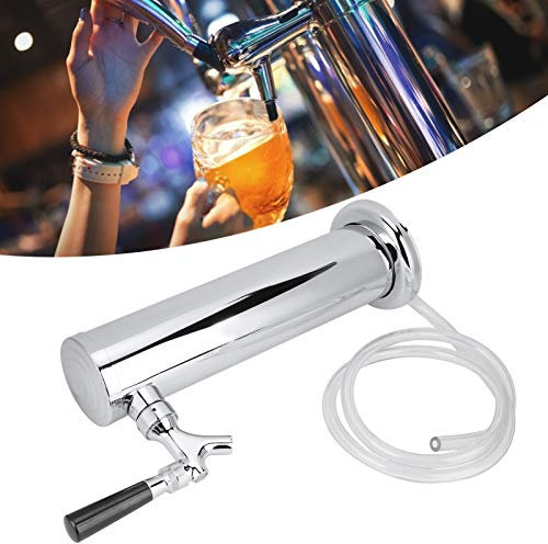 Topyond Distributeur De Boissons Tour De Tirage De Bière en Acier Inoxydable avec Distributeur De Robinet Unique Distributeur De Boissons pour équipement De Brassage à Domicile De Bar