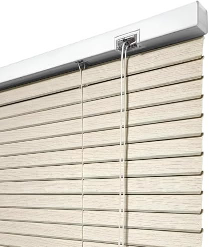 Eiauiuo Modern Jalousien Metall Jalousie Plissee Rollo Innen Jalousien Gefiltertes Licht für Türen Fenster Sichtschutz Verdunkelungs Jalousien Wärmedämmung Wasserdicht Büro Dekro Jalousien(80x210cm)