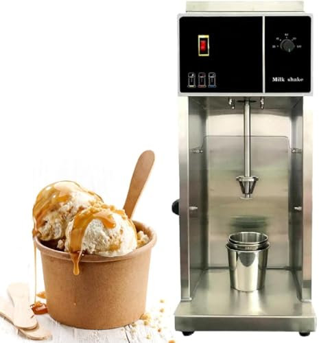 Commercial Milkshake Ice Cream Mixing Machine, F.Rozen Yogurt Blending Machine, Stainless Steel Ice Cream Maker, Customizable with Any Flavor of Ice Cream