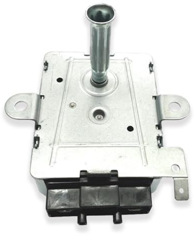 DL SERVICE Motorino per Girarrosto - Barbecue - Spiedo Elettrico, Potenza 6W, Motore Elettrico 220/230 V di ricambio misure 8x6 cm