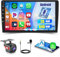 [8 Core 2+64G] 10.1 Pollici Android Autoradio Wireless Carplay Android Auto 2 DIN Stereo Auto Touchscreen con GPS WiFi Bluetooth 5.0 32EQ DSP SWC Mic Telecamera di Retromarcia