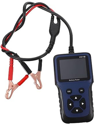 EXAOMBLE 12v Testeur De Batterie Analyseur Professionnel Pour Véhicules Auto Outil De Vérification Compact Et Pratique Avec Langues Sélectionnables