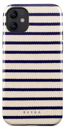 BURGA Handyhülle für iPhone 12 Mini – Unisex Hybrid-Schutzhülle mit stoßdämpfendem TPU & kratzfester Außenschale, erhöhter Displayrand, MagSafe-kompatibel, kabelloses Laden, stylisches Design