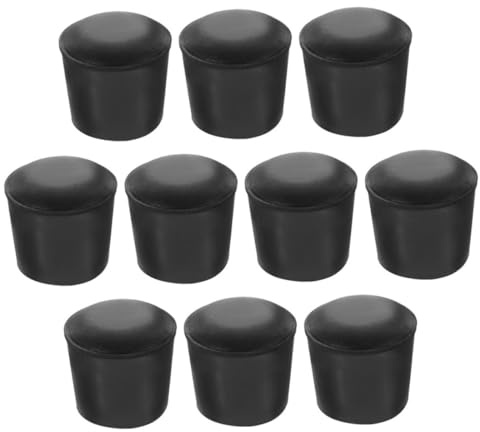 10Pcs Non Slip Rubber Feet Covers for Furniture Protection Table Leg Pads for Skid Floor Safety Kitchen Living Room and Bedroom Use