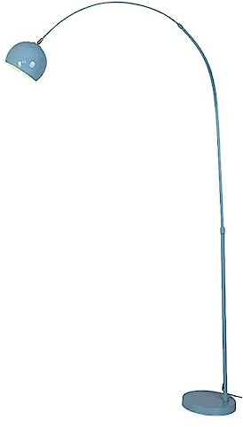 INFJMH Standard Modern Arc Floor Lamp Wrought Iron Adjustable Arm Task Lamp Reading Led Standing Lamp w/Hanging Lamp Shade for Living Room Bedrooms Lighting