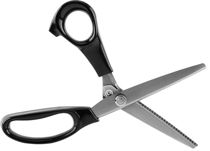Yinhing Dekorative Zackenschere aus Stoff, Scheren-Clipper-Set Zum Basteln, Quilten und Nähen. 3 Mm, 5 Mm und 7 Klingen für Präzises Schneiden und Schöne Kanten (3mm)